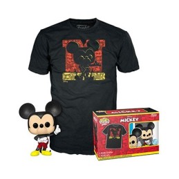 Figurine Pop Diamond et T-Shirt Disney Mickey Mouse Edition Limitée Funko Pop Suisse