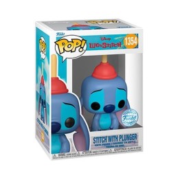 Figur Pop Disney Lilo and Stitch Stitch with Plunger Limited Edition Funko Pop Switzerland