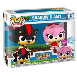 Figur Pop! Flocked Sonic the Hedgehog Shadow and Amy Limited Edition Funko Pop Switzerland