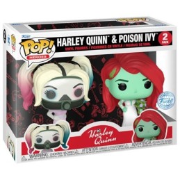 Figurine Pop! Harley Quinn Séries Animées Harley Quinn et Poison Ivy Mariage 2-Pack Edition Limitée Funko Pop Suisse