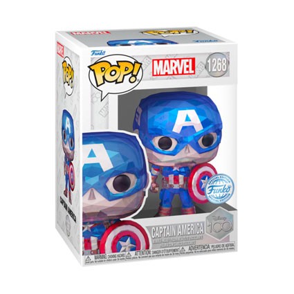 Figurine Pop! Facet Captain America Edition Limitée Funko Pop Suisse