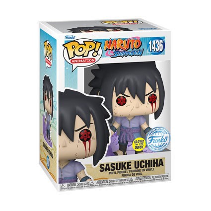 Figurine Pop! Phosphorescent Naruto Shippuden Sasuke Uchiha Edition Limitée Funko Pop Suisse