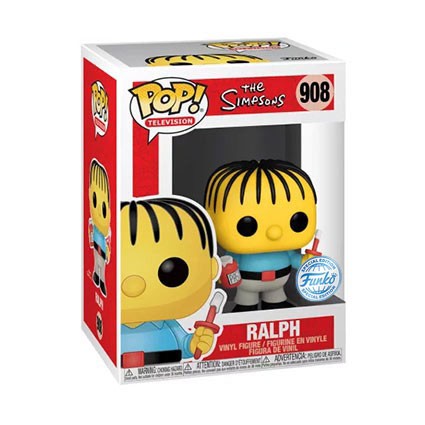 Figurine Pop! Les Simpson Ralph Wiggum Edition Limitée Funko Pop Suisse