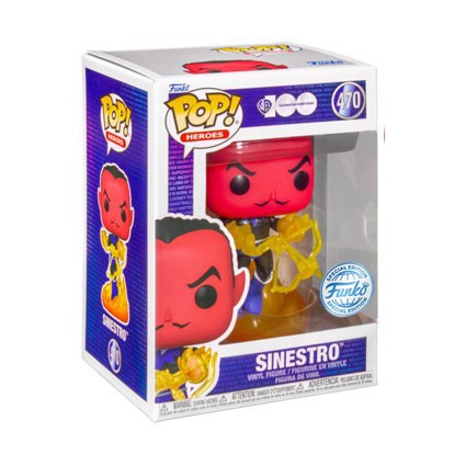 Figurine Pop! Green Lantern Sinestro Warner Bros 100ème Anniversaire Edition Limitée Funko Pop Suisse