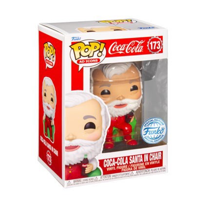 Figuren Pop! Coca-Cola Santa in Chair Limitierte Auflage Funko Pop Schweiz