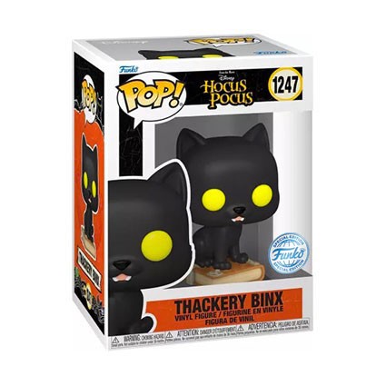 Figurine Pop! Disney Hocus Pocus Thackery Binx Edition Limitée Funko Pop Suisse