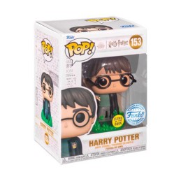 Figurine Pop! Phosphorescent Harry Potter et la Chambre des Secrets Harry avec Floo Powder Edition Limitée Funko Pop Suisse