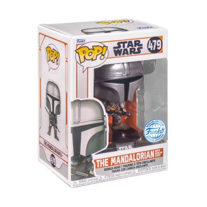 Figur Pop! Star Wars The Mandalorian with Beskar Staff Limited Edition Funko Pop Switzerland