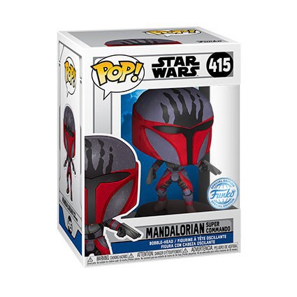 Figurine Pop! Star Wars The Mandalorian Super Commando Edition Limitée Funko Pop Suisse