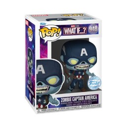 Figurine Pop! What If…? Zombie Captain America Edition Limitée Funko Pop Suisse