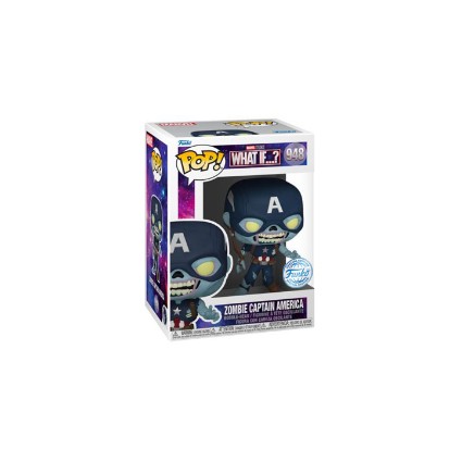 Figurine Pop! What If…? Zombie Captain America Edition Limitée Funko Pop Suisse