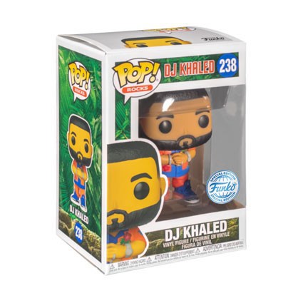 Figurine Pop! DJ Khaled with Orange Edition Limitée Funko Pop Suisse