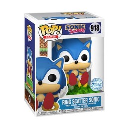 Figurine Pop Sonic the Hedgehog Ring Scatter Sonic Edition Limitée Funko Pop Suisse