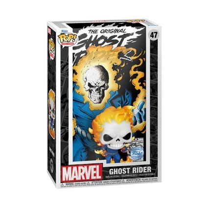 Figuren Pop! Comic Cover Marvel Comics Ghost Rider n°1 mit Acryl Schutzhülle Funko Pop Schweiz