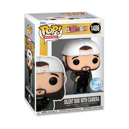 Figurine Pop! Clerks III Silent Bob avec Camera Edition Limitée Funko Pop Suisse