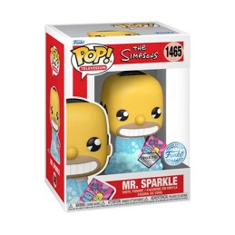 Figurine Pop! Les Simpsons Mr Sparkle Edition Limitée Funko Pop Suisse