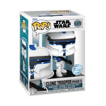 Figurine Pop! Star Wars Ahsoka Clone Trooper Phase 1 Edition Limitée Funko Pop Suisse