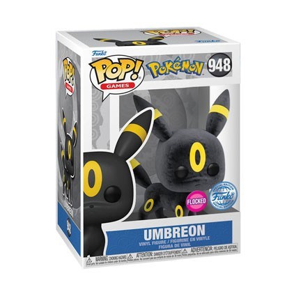 Figurine Pop! Floqué Pokemon Umbreon Edition Limitée Funko Pop Suisse