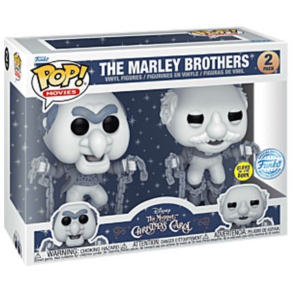 Figuren Pop! Phosphoreszierend The Muppets The Marley Brothers 2-Pack Limitierte Auflage Funko Pop Schweiz