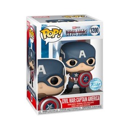 Figuren Pop! Captain America 3 Civil War Captain America Build-A-Scene Limitierte Auflage Funko Pop Schweiz