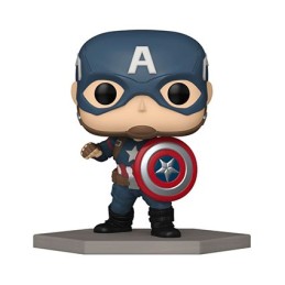 Figurine Pop! Captain America 3 Civil War Captain America Build-A-Scene Edition Limitée Funko Pop Suisse