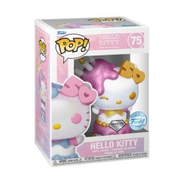 Figuren Pop! Diamond Hello Kitty 50.Geburtstag Hello Kitty Cake Limitierte Auflage Funko Pop Schweiz