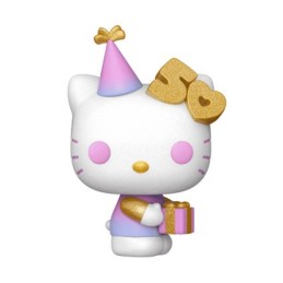 Figuren Pop! Diamond Hello Kitty 50. Geburtstag Hello Kitty mit Geschenk Limitierte Auflage Funko Pop Schweiz