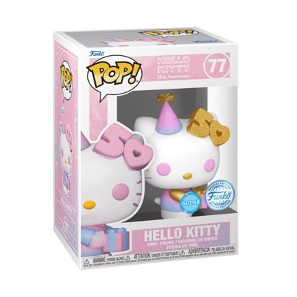 Figur Pop! Diamond Hello Kitty 50th Anniversary Hello Kitty with Present Limited Edition Funko Pop Switzerland