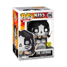 Figurine Pop! Phosphorescent Kiss Peter Criss The Catman Edition Limitée Funko Pop Suisse