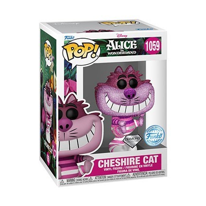 Figurine Pop! Diamond Alice in Wonderland Cheshire Cat Edition Limitée Funko Pop Suisse