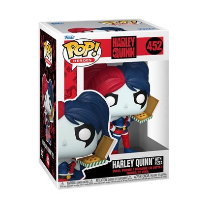 Figurine Pop! Harley Quinn Takeover Harley avec Pizza Funko Pop Suisse