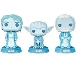 Figur Pop! Glow in the Dark Star Wars Across the Galaxy Anakin Skywalker, Yoda et Obi-Wan Kenobi 3-Pack Limited Edition Funko...