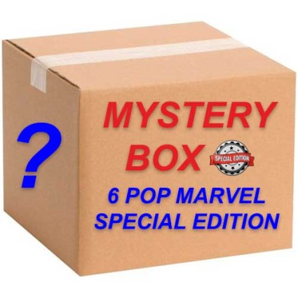 Figurine Pop! Boite Mystère Marvel (Boite de 6 Pop) Funko Pop Suisse