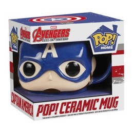 Figur Funko Pop Mug Marvel Captain America Funko Pop Switzerland