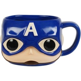 Figur Funko Pop Mug Marvel Captain America Funko Pop Switzerland