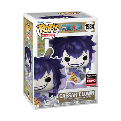 Figurine Pop! EEC 2024 One Piece Ceasar Clown Edition Limitée Funko Pop Suisse