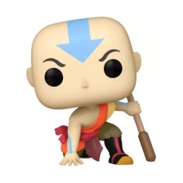 Figurine Pop! Avatar le Dernier Maître de l'Air Aang Accroupi Edition Limitée Funko Pop Suisse