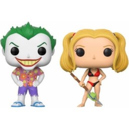 Figurine Pop! DC Heroes Beach Joker et Harley Quinn 2-pack Edition Limitée Funko Pop Suisse