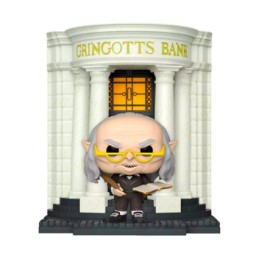 Figurine Pop! Harry Potter Gringotts Head Goblin with Gringotts Wizarding Bank Diagon Alley Edition Limitée Funko Pop Suisse