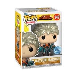 Figurine Pop! Métallique et T-shirt My Hero Academia Katsuki Bakugo Edition Limitée Funko Pop Suisse