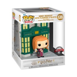 Figurine Pop! Harry Potter Ginny Weasley with Flourish & Blotts Diagon Alley Edition Limitée Funko Pop Suisse