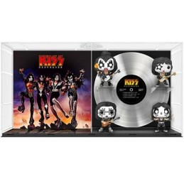 Figur Pop! Glow in the Dark Album Deluxe Kiss with Hard Acrylic Protector Limited Edition Funko Pop Switzerland