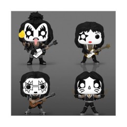 Figurine Pop! Phosphorescent Album Deluxe Kiss avec Boîte de Protection Acrylique Edition Limitée Funko Pop Suisse