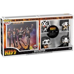 Figurine Pop! Phosphorescent Album Deluxe Kiss avec Boîte de Protection Acrylique Edition Limitée Funko Pop Suisse