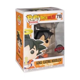 Figurine Pop! Dragon Ball Z Goku Eating Noodle Edition Limitée Funko Pop Suisse