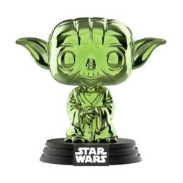 Figuren Pop! SDCC 2019 Star Wars Yoda Grün Chrome Limitierte Auflage Funko Pop Schweiz