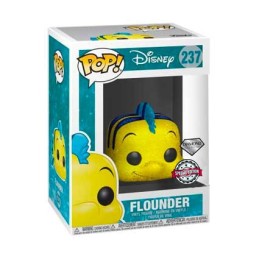 Figurine Pop! Disney La Petite Sirène Flounder Diamond Glitter Edition Limitée Funko Pop Suisse