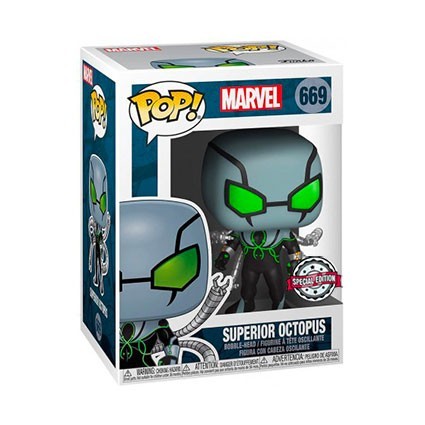 Figurine Pop! Spider-Man Superior Octopus Edition Limitée Funko Pop Suisse