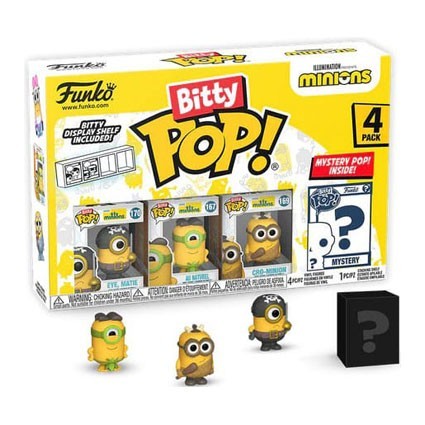 Figuren Pop! Bitty Minions Eye Matie 4-Pack Funko Pop Schweiz