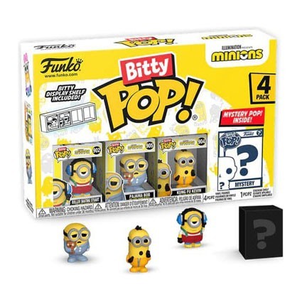 Figuren Pop! Bitty Minions Roller Skating Stuart 4-Pack Funko Pop Schweiz